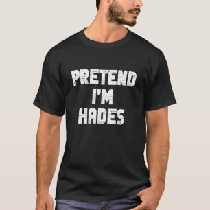 Camiseta Fantasias de Halloween Eu Sou Hadês Fofas para Cri