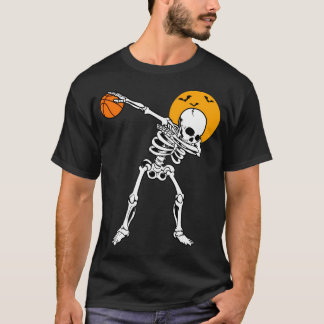 Camiseta Fantasias de Halloween para Amantes de Basquete co