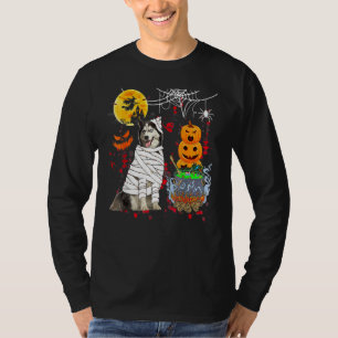 Camiseta Fantasias de Halloween para Cães Husky