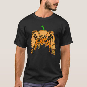 Camiseta Fantasias de Halloween para Gamer Abóbora Assustad