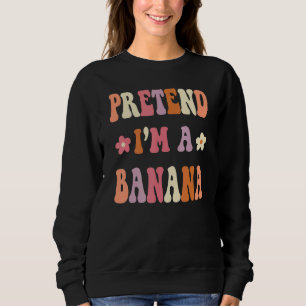 Camiseta Fantasias de Halloween retrô Groovy Finja que sou