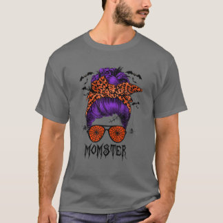 Camiseta Fantasias de Momster Halloween Mãe Aranha Mensagei