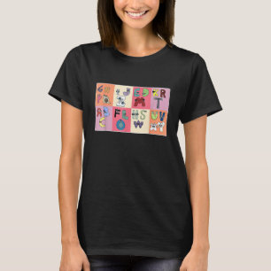 Camiseta Fantasias do Alfabeto Lore Abc para Meninos Corres