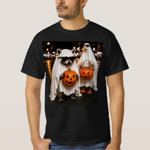 Camiseta Fantasias engraçadas de Halloween de Guaxinim Gans