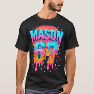 Camiseta Fantasias Mason 67 Sorvete Beisebol Gotejamento 6