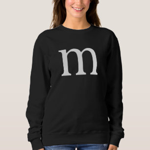Camiseta Fantasias Simples da Letra m para Professores ou G