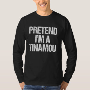 Camiseta Fantasie que sou um Falso-Tinamu-de-bico-curto Fes