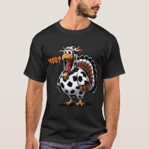 Camiseta Fantasioso Traje de Vaca de Peru Moo-key Dia de Aç
