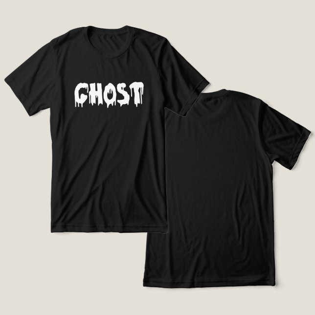 Camiseta Fantasma (Design Frente e Verso)