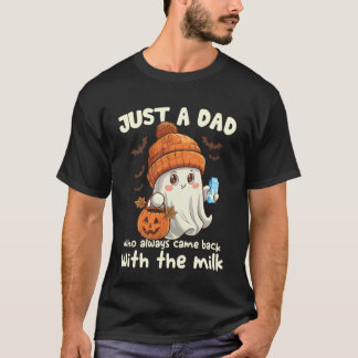 Camiseta Fantasma Abóbora Café Gelo Retrô Fantasia de Hallo