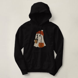 Camiseta Fantasma Adorável e Fofo de Gorro Vermelho de Hall