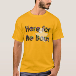 Camiseta Fantasma - Aqui para os Boos