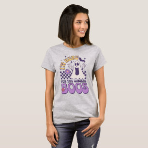 Camiseta Fantasma Assustador Fofo Boos Sinceros