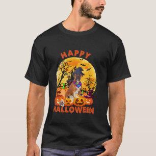Camiseta Fantasma Assustador Pumpkin Moon Witold Boxer Cach