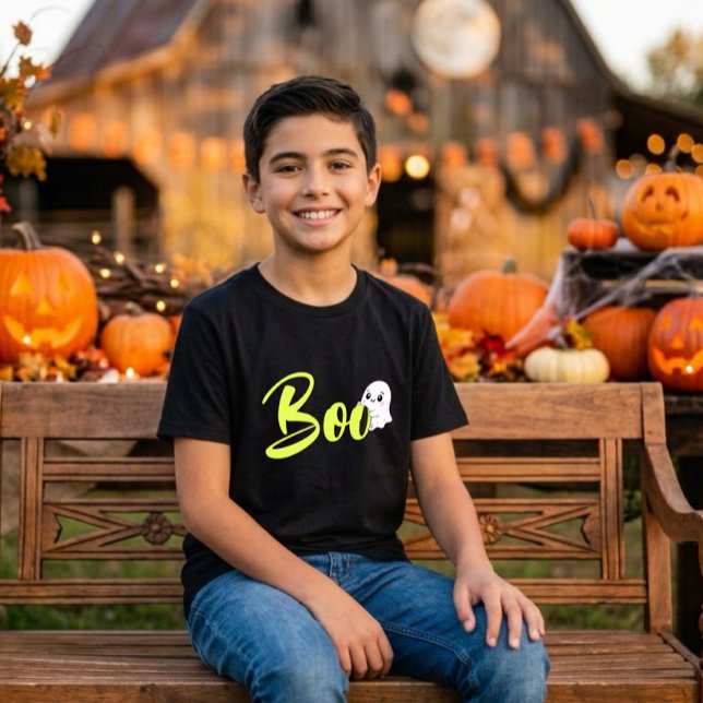 Camiseta Fantasma Bonito Assustador (Criador carregado)