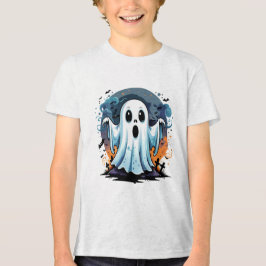 Camiseta Fantasma bonito, Halloween