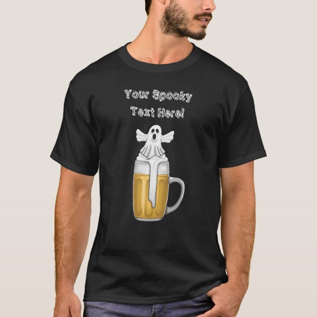 Camiseta Fantasma Boo Assustador (Frente)