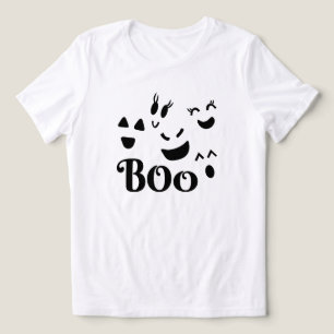 Camiseta Fantasma Boo Dia das Bruxas