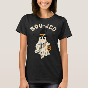 Camiseta Fantasma Boo-JEE Engraçado Halloween Boo JEE Fanta