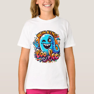 Camiseta Fantasma Boo Jee piscando