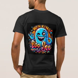Camiseta Fantasma Boo Jee piscando