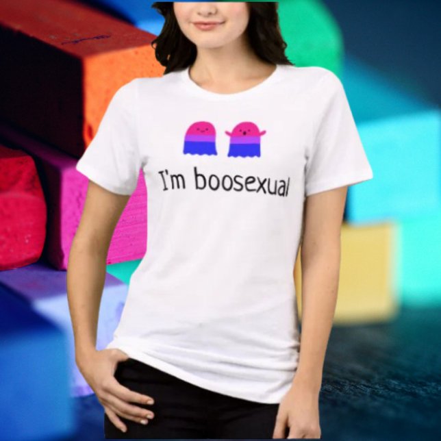 Camiseta Fantasma Boosexual (Criador carregado)
