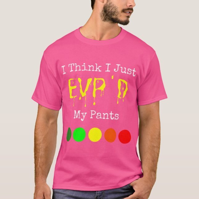 Camiseta Fantasma Caçando Evp Espírito Paranormal Engraçado (Frente)