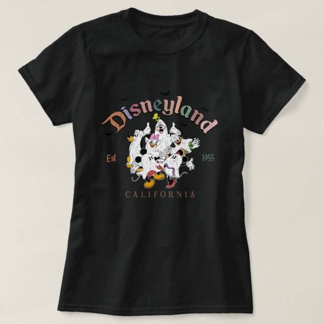 Camiseta fantasma da california disneyland (Frente do Design)