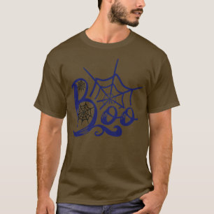 Camiseta fantasma da desaprovação, ninho de aranha azul27s