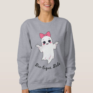 Camiseta Fantasma da Garota Retro Bonita com Arco de Cabelo