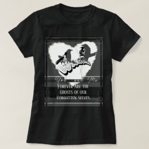 Camiseta Fantasma das Cinzas Esquecidas de Selves Ravens