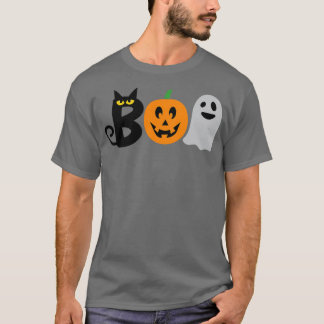 Camiseta fantasma de cinza desaprovadora sanduíche com gato