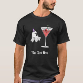 Camiseta Fantasma de Festa Bonito & Coquetel Assustador de