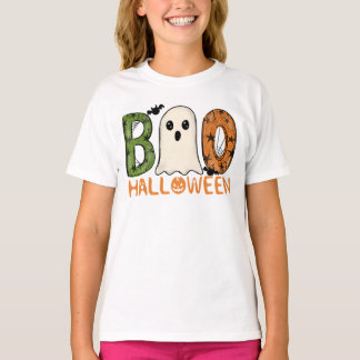 Camiseta Fantasma de Halloween Assusta Crianças