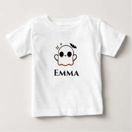 Camiseta Fantasma de Halloween fofo personalizável