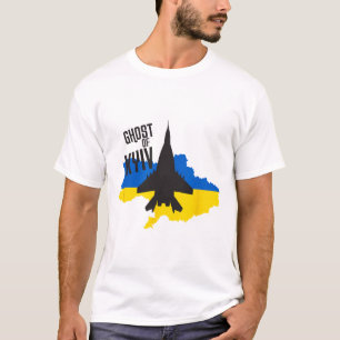 Camiseta Fantasma de Kiev - Piloto de Combate Mig 29 Ás da 