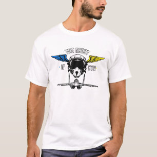 Camiseta Fantasma De Kiev Ucrânia - Apoio À Ucrânia