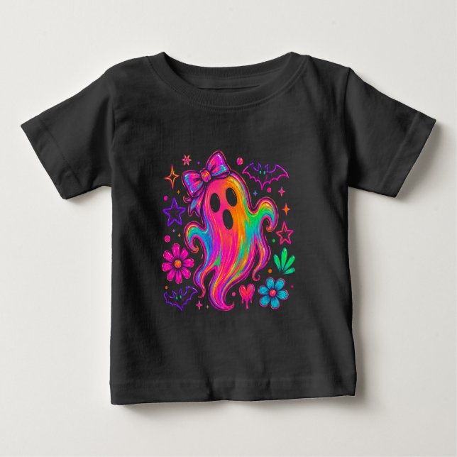 Camiseta Fantasma de Neon (Frente)