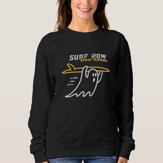 Camiseta Fantasma de surfe (Frente)