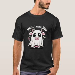 Camiseta Fantasma de Vaca Fofa Punhal Multirão Eu Quero Diz