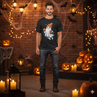 Camiseta Fantasma do Bom Halloween