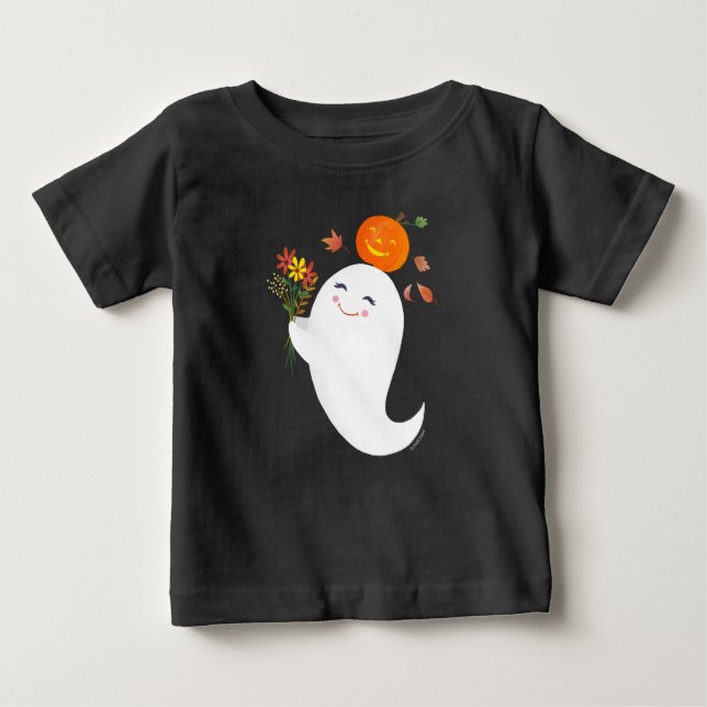 Camiseta Fantasma do Bom Halloween (Frente)