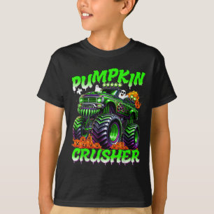 Camiseta Fantasma do Caminhão Monstro Esmagador de Abóbora