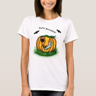Camiseta Fantasma do Halloween, Bat, Ghost e Spider