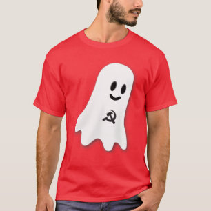 Camiseta Fantasma Do Halloween Fantasma Do Comunismo Specte
