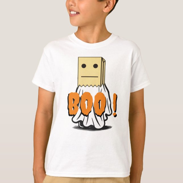 Camiseta Fantasma do saco de papel (Frente)