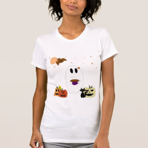 Camiseta Fantasma e Chá