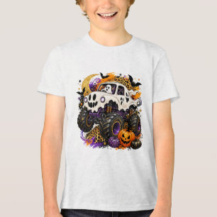 Camiseta Fantasma em Caminhão Monstro