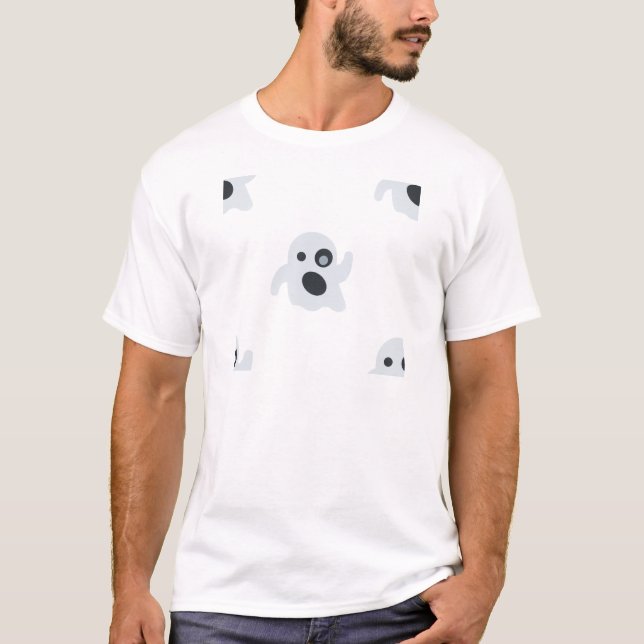 Camiseta fantasma emoji (Frente)