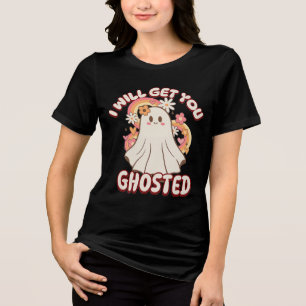 Camiseta Fantasma Engraçado Adorável - Fantasma Namorados B